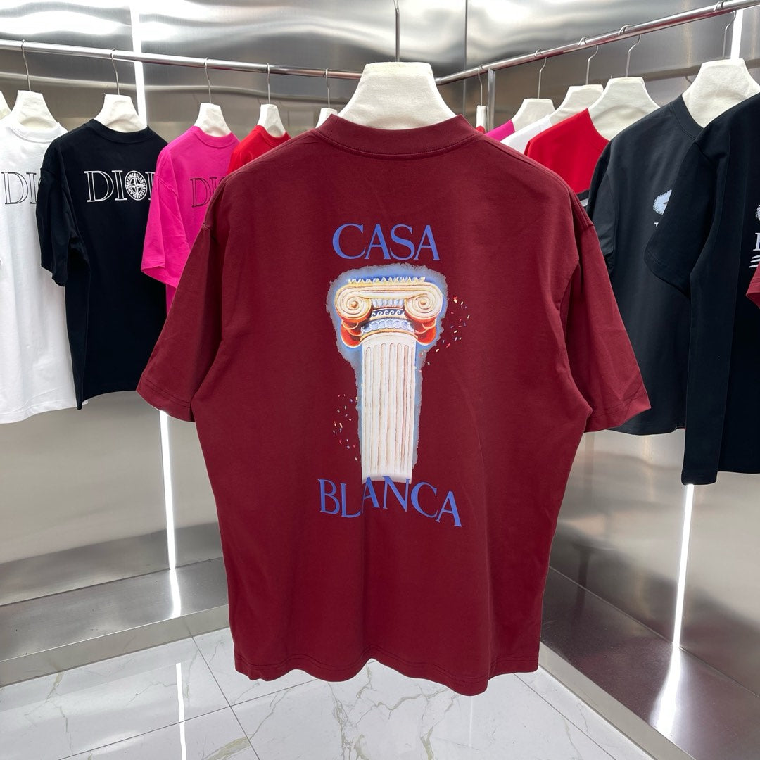 LuxluxHouse Best Quality Clothes Casablanca T-shirt