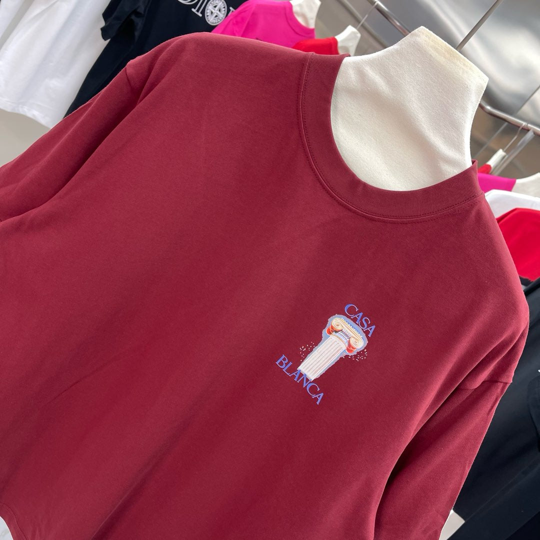 LuxluxHouse Best Quality Clothes Casablanca T-shirt