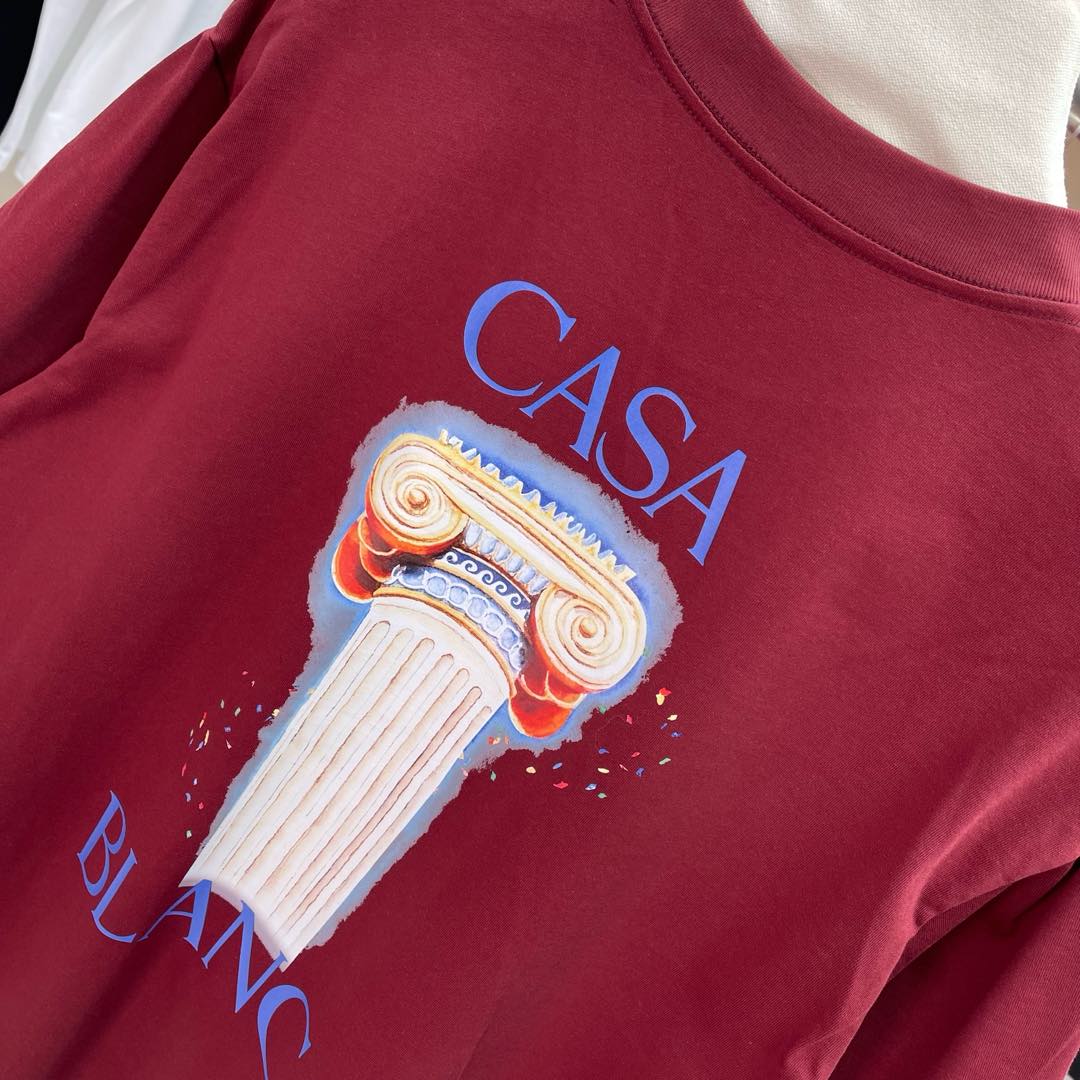 LuxluxHouse Best Quality Clothes Casablanca T-shirt