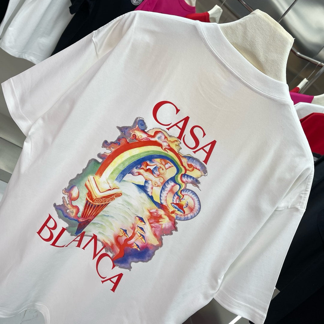 LuxluxHouse Best Quality Clothes Casablanca T-shirt
