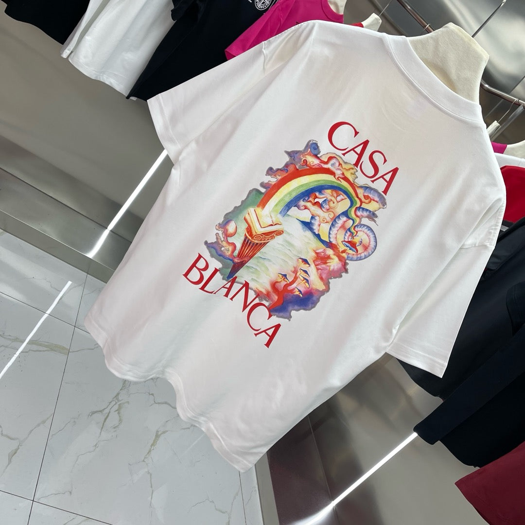 LuxluxHouse Best Quality Clothes Casablanca T-shirt