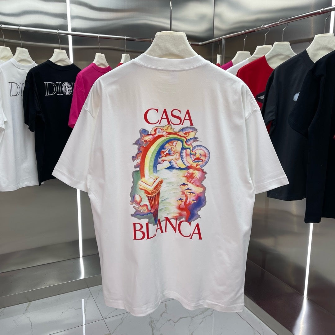 LuxluxHouse Best Quality Clothes Casablanca T-shirt
