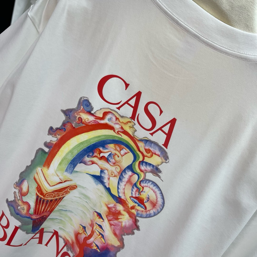 LuxluxHouse Best Quality Clothes Casablanca T-shirt