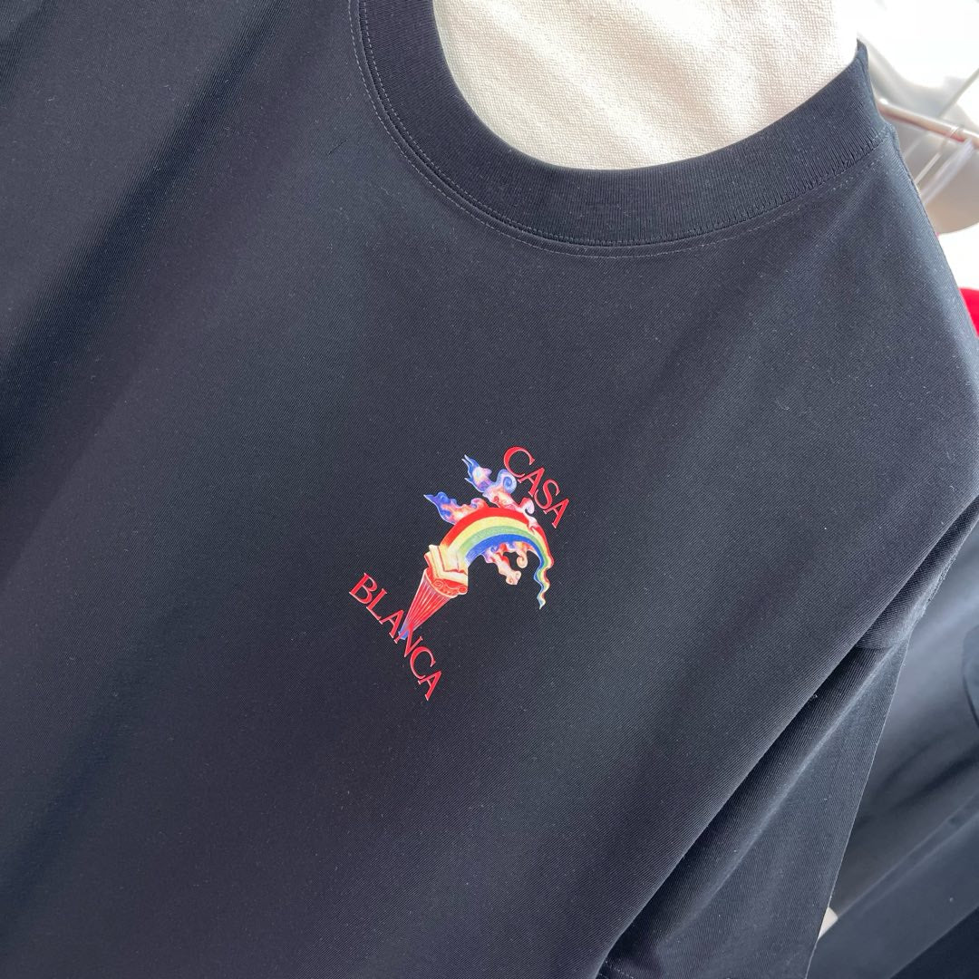 LuxluxHouse Best Quality Clothes Casablanca T-shirt