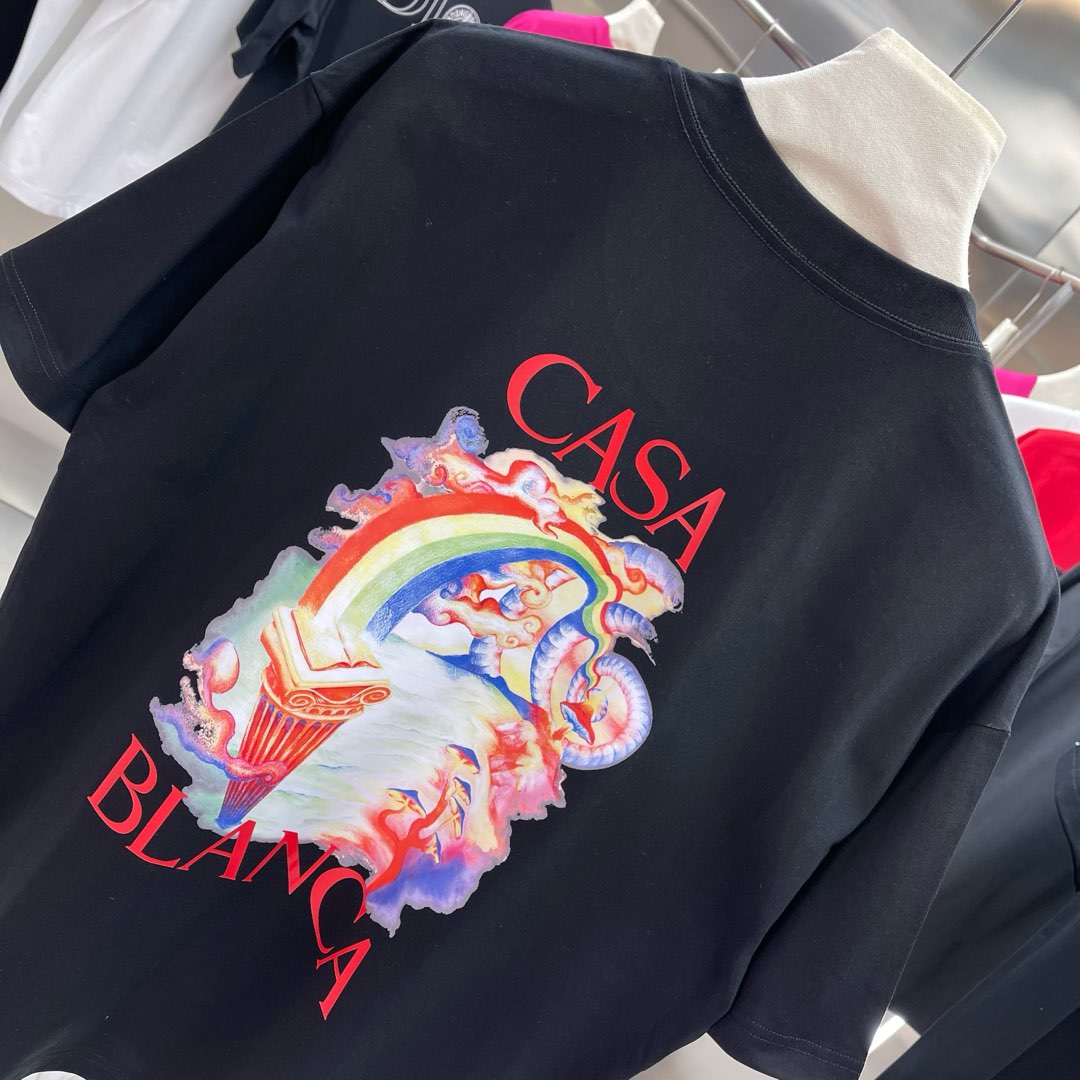 LuxluxHouse Best Quality Clothes Casablanca T-shirt