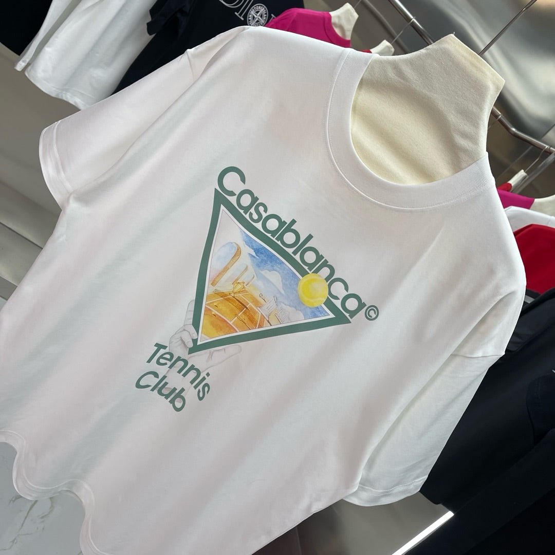 LuxluxHouse Best Quality Clothes Casablanca T-shirt