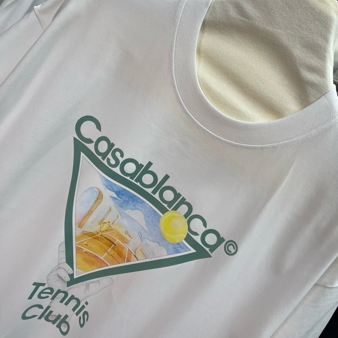 LuxluxHouse Best Quality Clothes Casablanca T-shirt