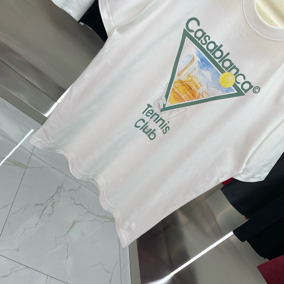 LuxluxHouse Best Quality Clothes Casablanca T-shirt
