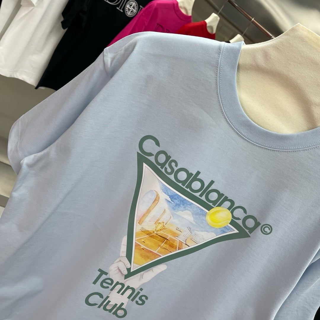 LuxluxHouse Best Quality Clothes Casablanca T-shirt