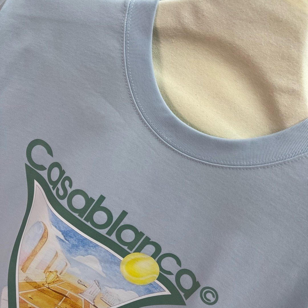 LuxluxHouse Best Quality Clothes Casablanca T-shirt