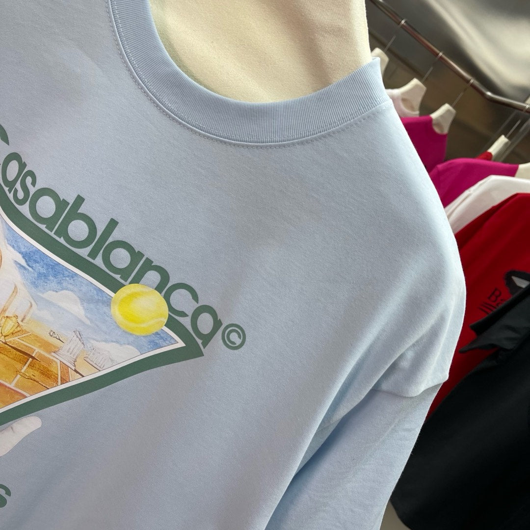 LuxluxHouse Best Quality Clothes Casablanca T-shirt