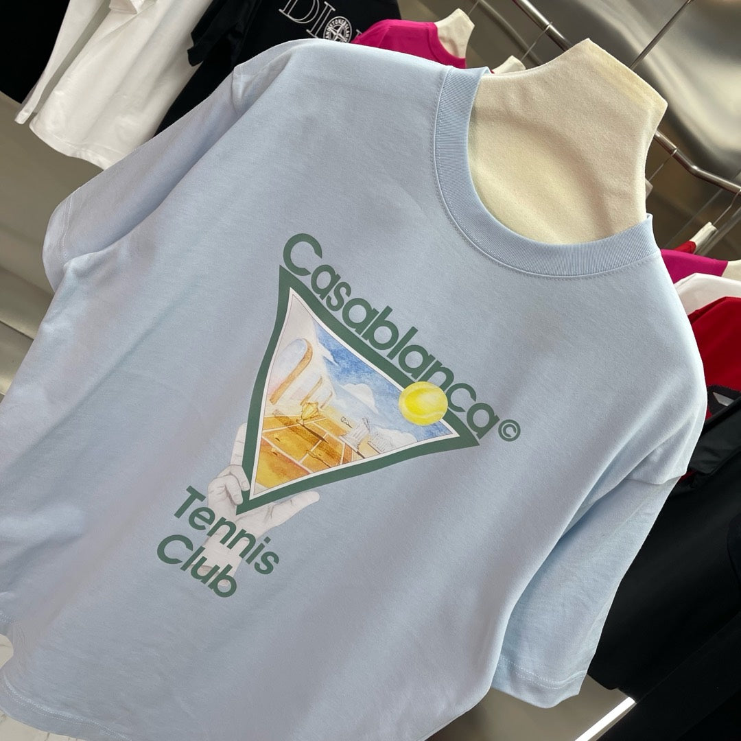 LuxluxHouse Best Quality Clothes Casablanca T-shirt