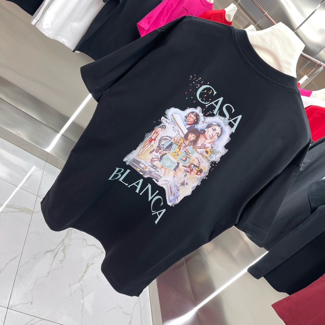 LuxluxHouse Best Quality Clothes Casablanca T-shirt