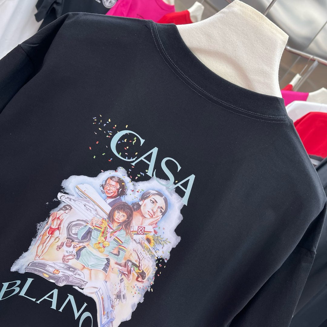 LuxluxHouse Best Quality Clothes Casablanca T-shirt