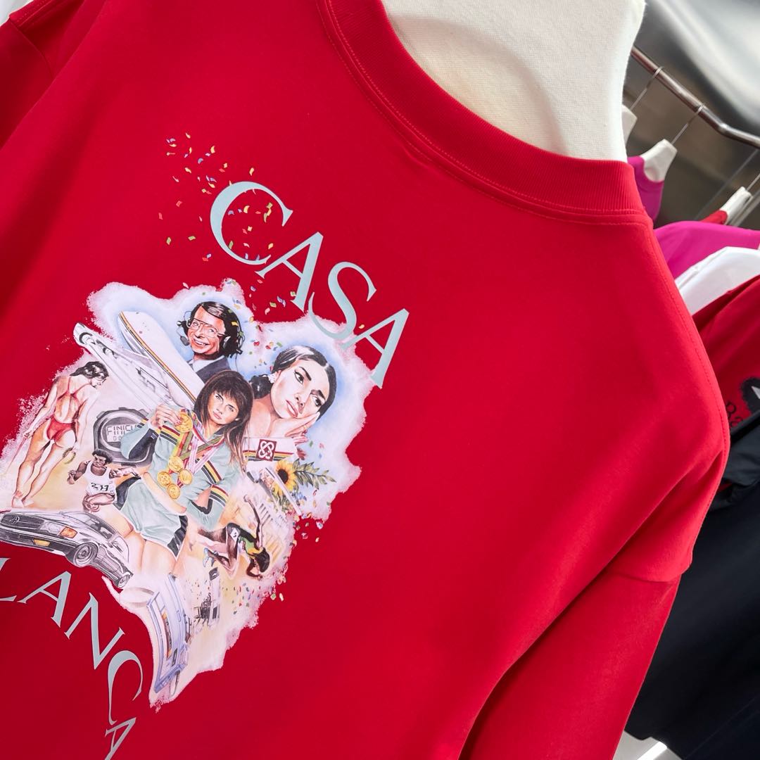 LuxluxHouse Best Quality Clothes Casablanca T-shirt