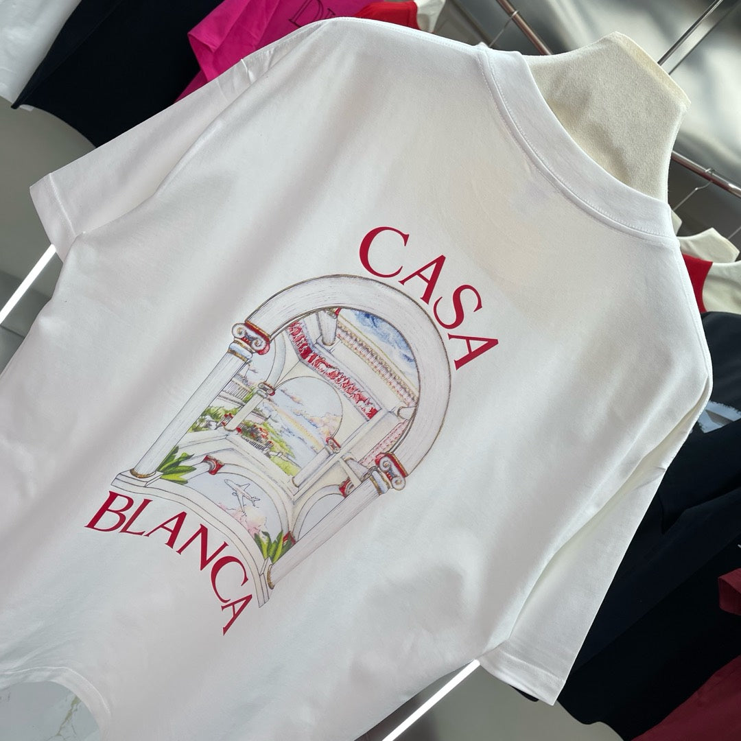 LuxluxHouse Best Quality Clothes Casablanca T-shirt