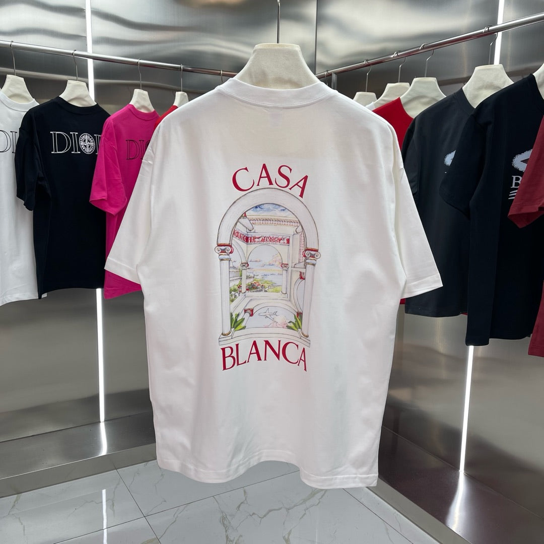 LuxluxHouse Best Quality Clothes Casablanca T-shirt