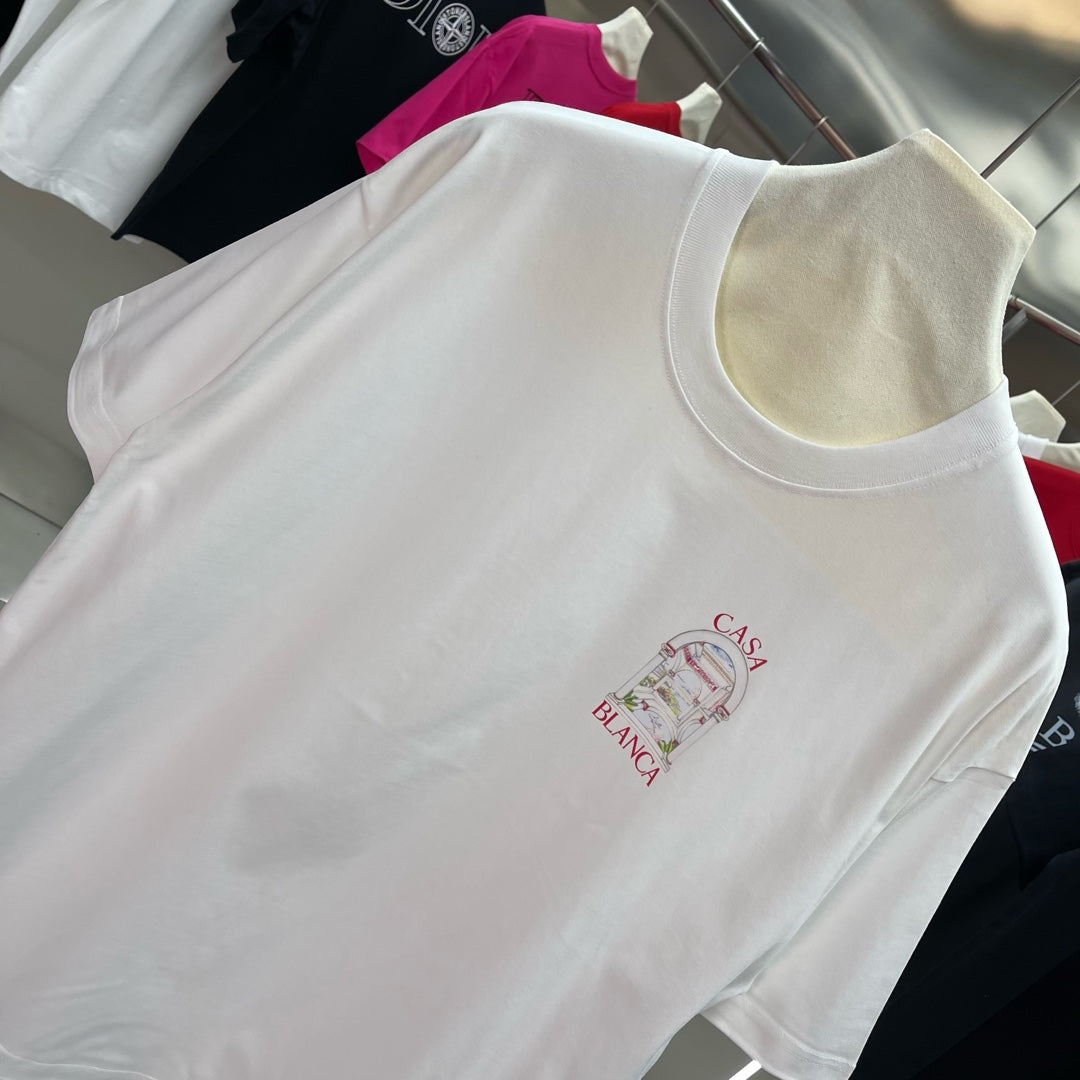 LuxluxHouse Best Quality Clothes Casablanca T-shirt