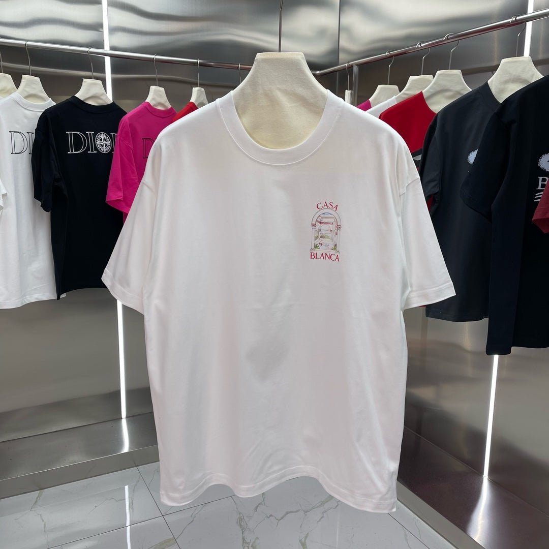 LuxluxHouse Best Quality Clothes Casablanca T-shirt
