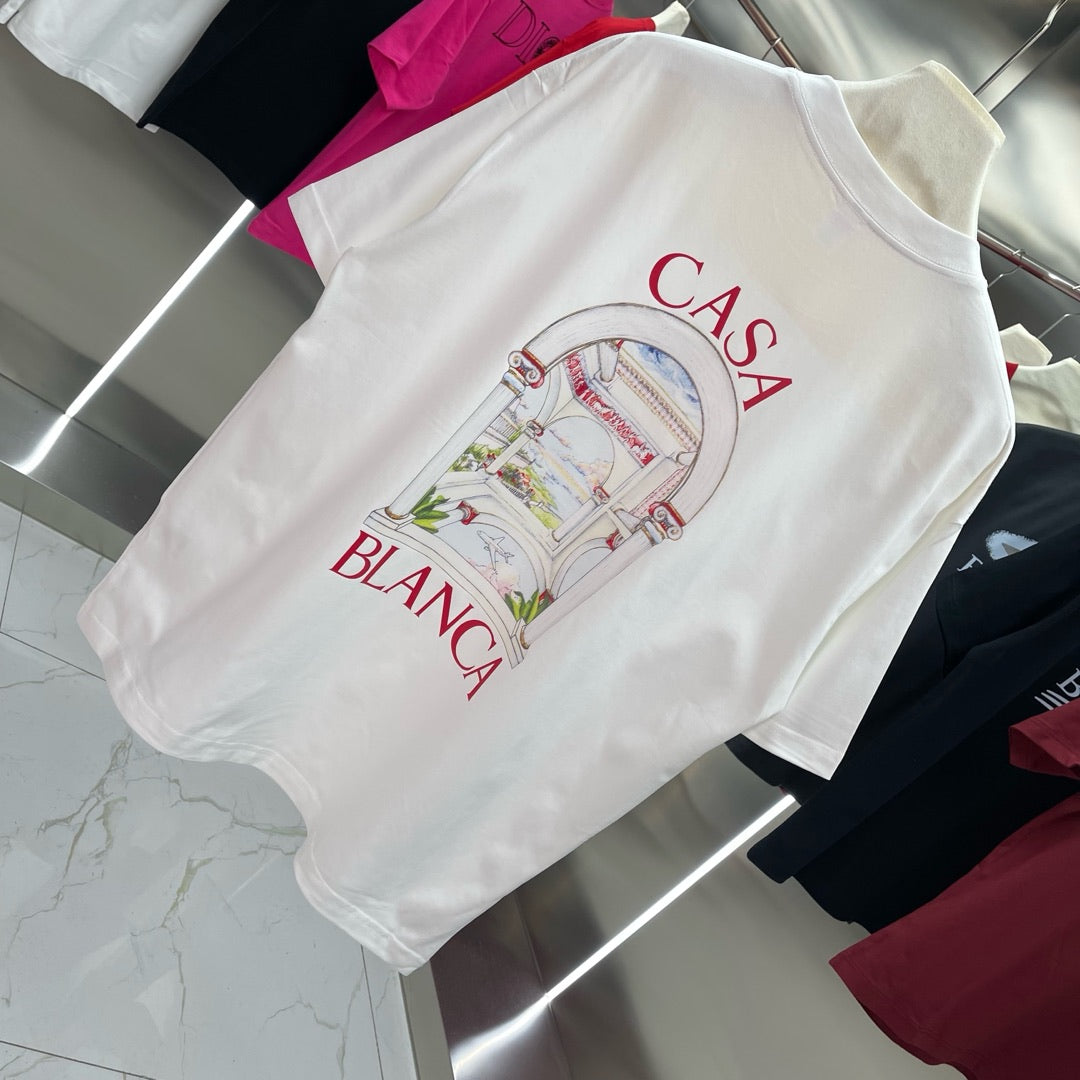 LuxluxHouse Best Quality Clothes Casablanca T-shirt