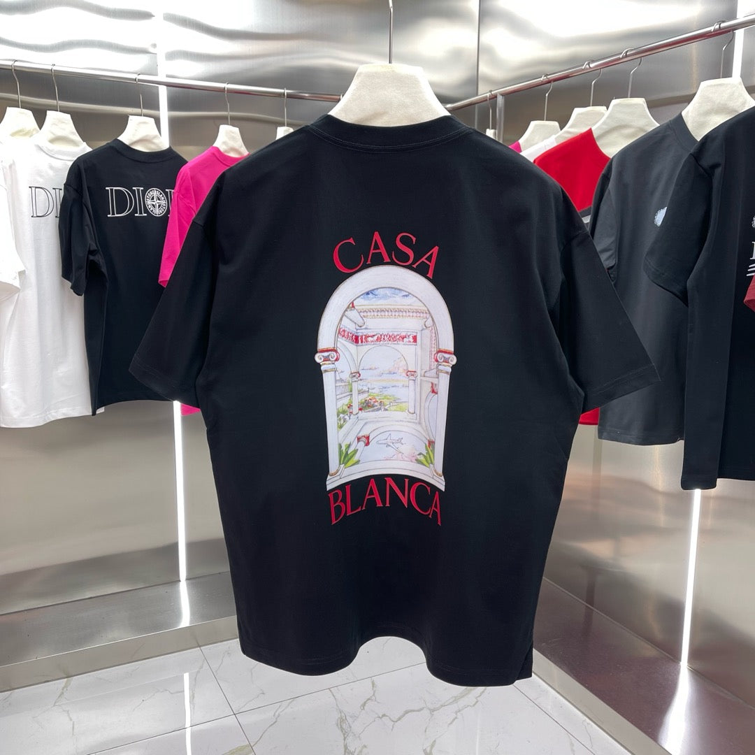LuxluxHouse Best Quality Clothes Casablanca T-shirt