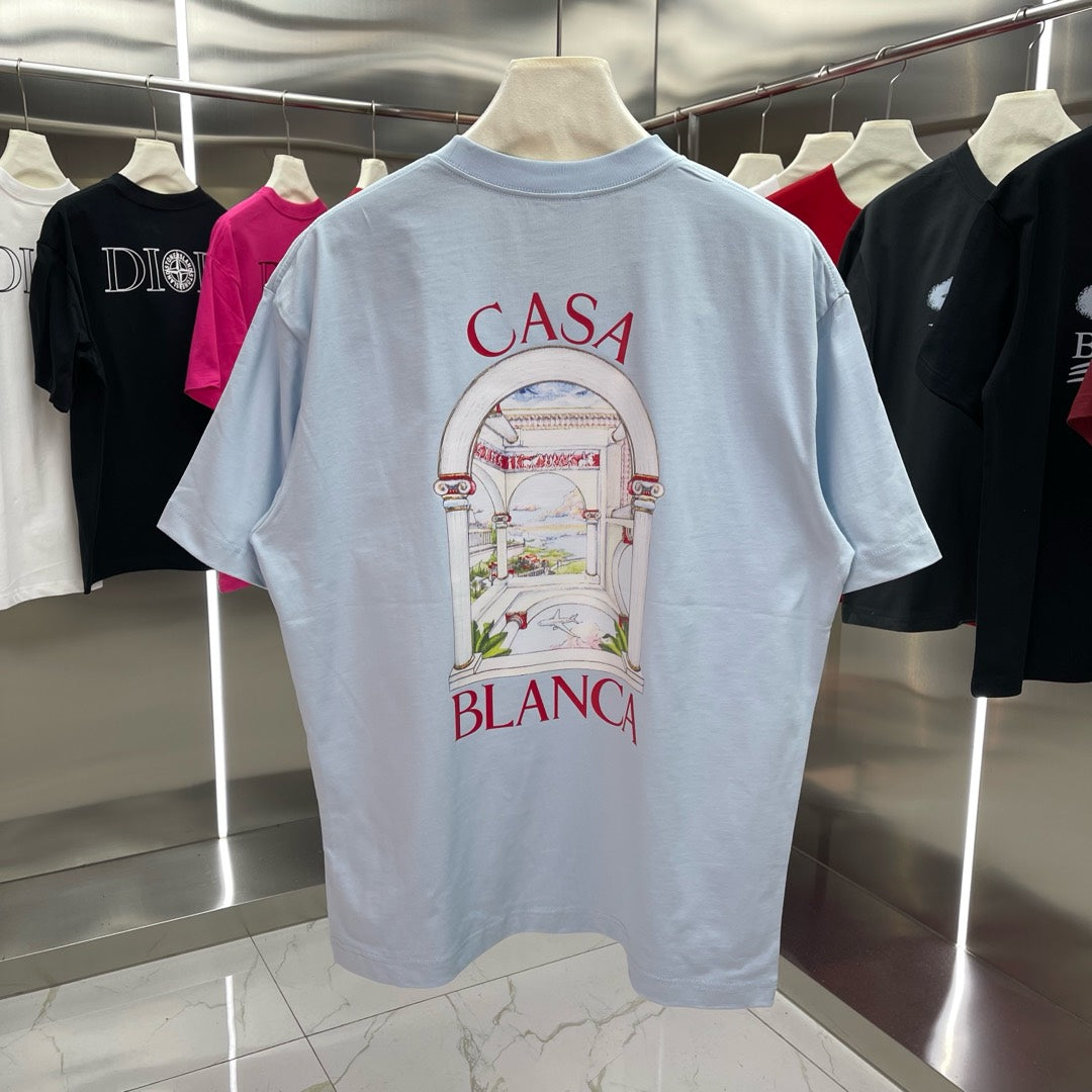 LuxluxHouse Best Quality Clothes Casablanca T-shirt