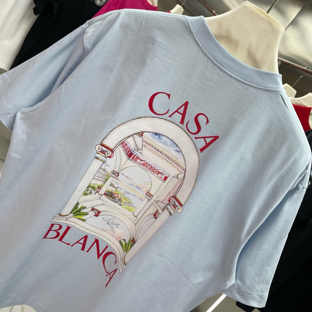 LuxluxHouse Best Quality Clothes Casablanca T-shirt