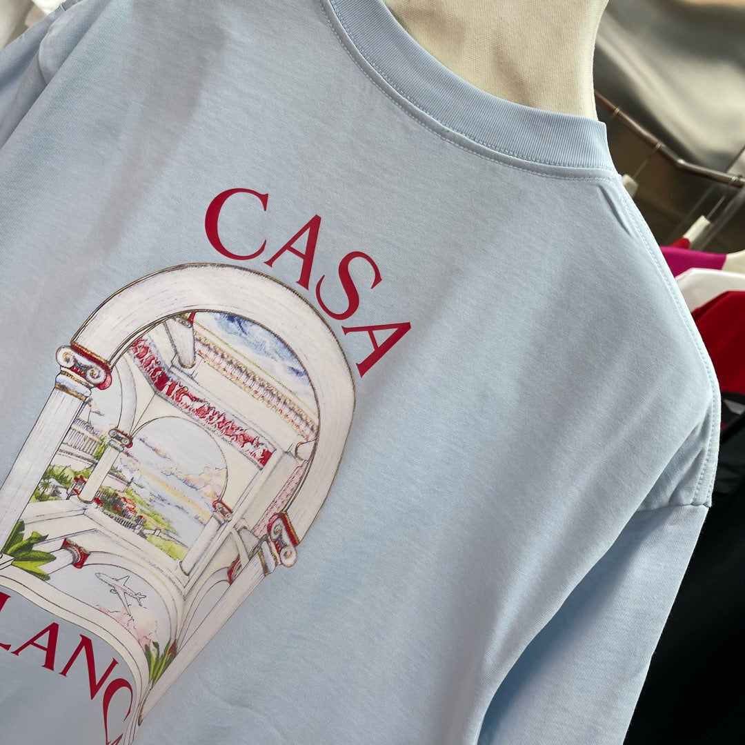 LuxluxHouse Best Quality Clothes Casablanca T-shirt