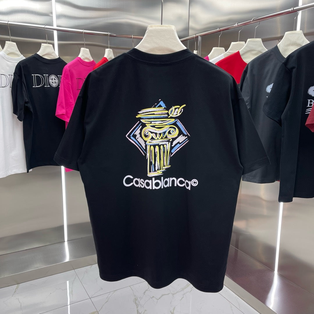 LuxluxHouse Best Quality Clothes Casablanca T-shirt