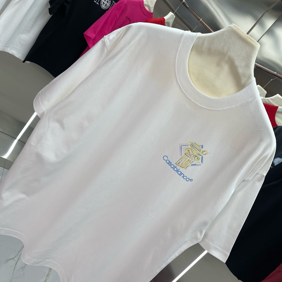 LuxluxHouse Best Quality Clothes Casablanca T-shirt