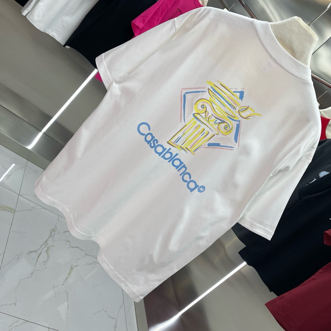 LuxluxHouse Best Quality Clothes Casablanca T-shirt