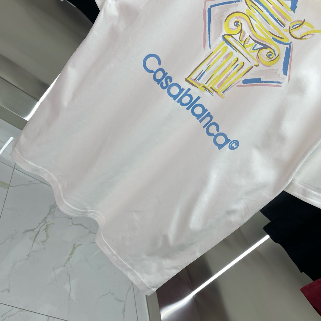 LuxluxHouse Best Quality Clothes Casablanca T-shirt