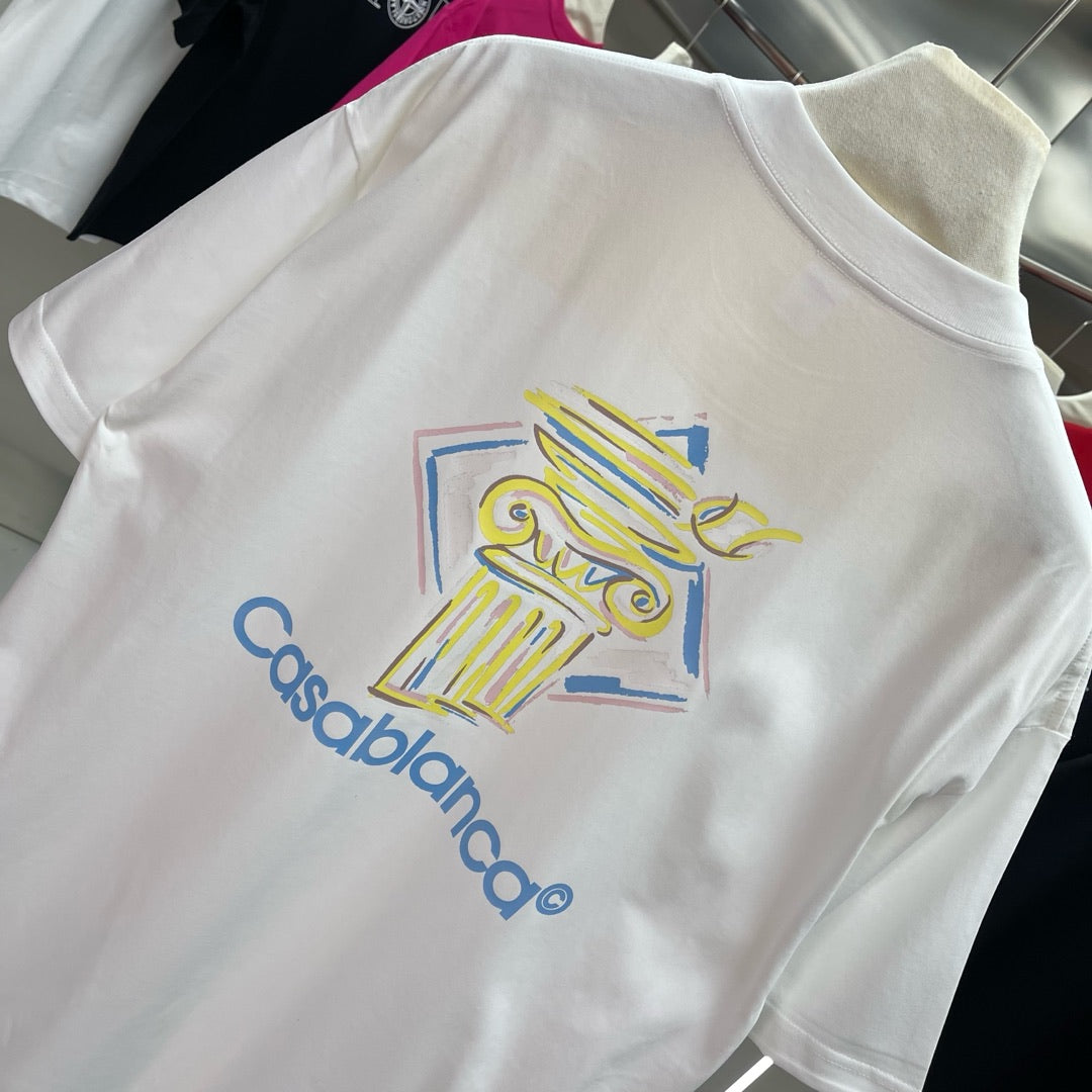 LuxluxHouse Best Quality Clothes Casablanca T-shirt