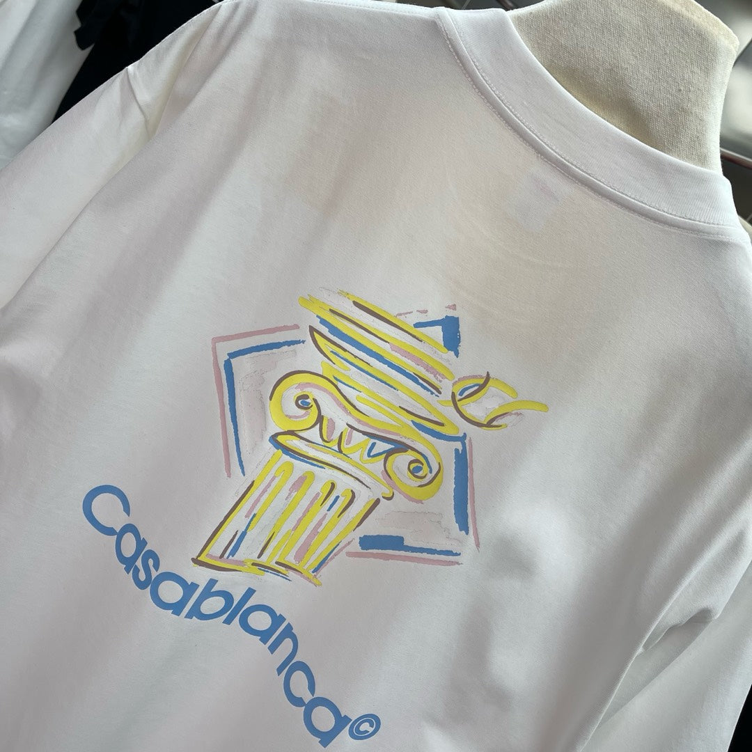 LuxluxHouse Best Quality Clothes Casablanca T-shirt