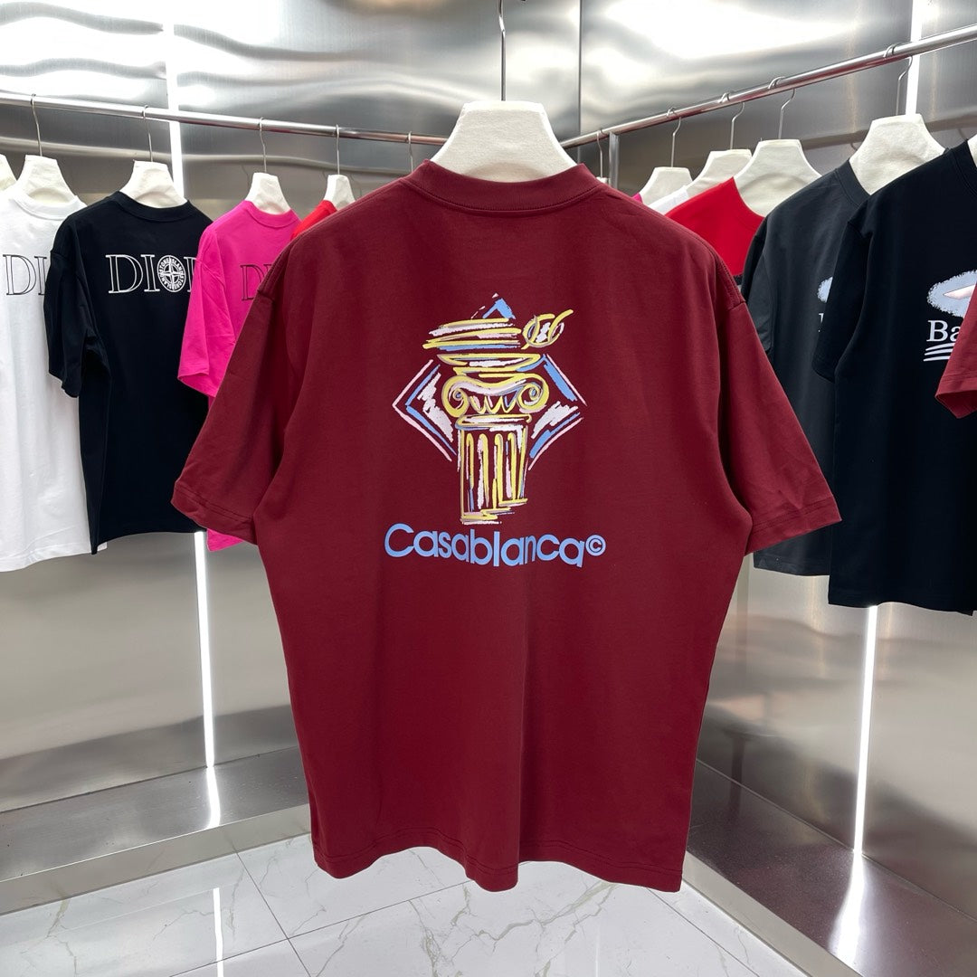 LuxluxHouse Best Quality Clothes Casablanca T-shirt