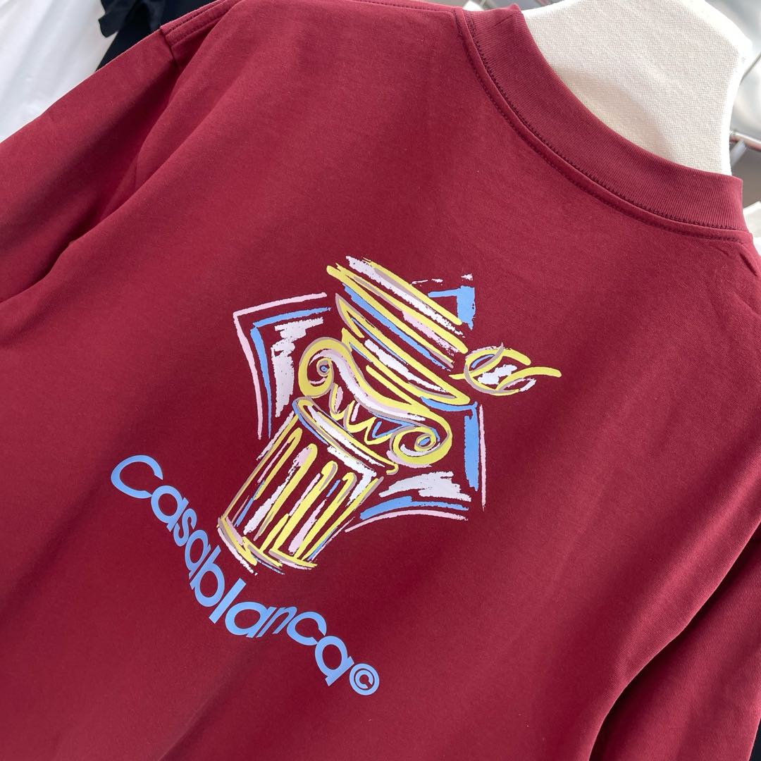 LuxluxHouse Best Quality Clothes Casablanca T-shirt