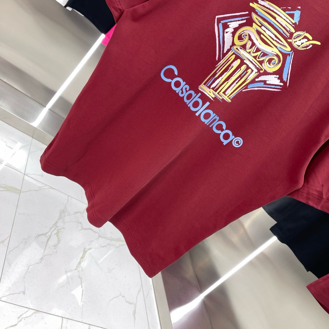 LuxluxHouse Best Quality Clothes Casablanca T-shirt