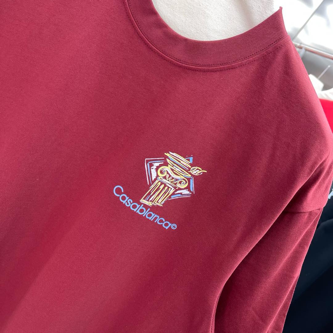 LuxluxHouse Best Quality Clothes Casablanca T-shirt