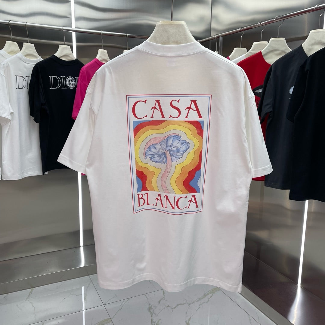 LuxluxHouse Best Quality Clothes Casablanca T-shirt