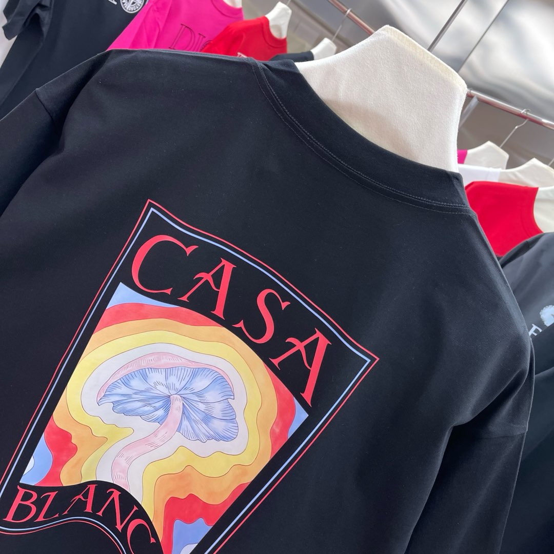 LuxluxHouse Best Quality Clothes Casablanca T-shirt