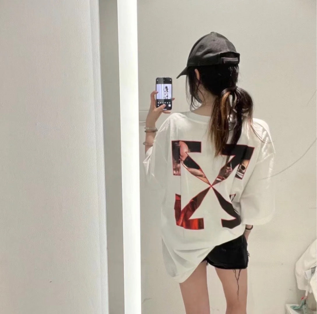 LuxluxHouse Best Quality Clothes Off White T-shirt