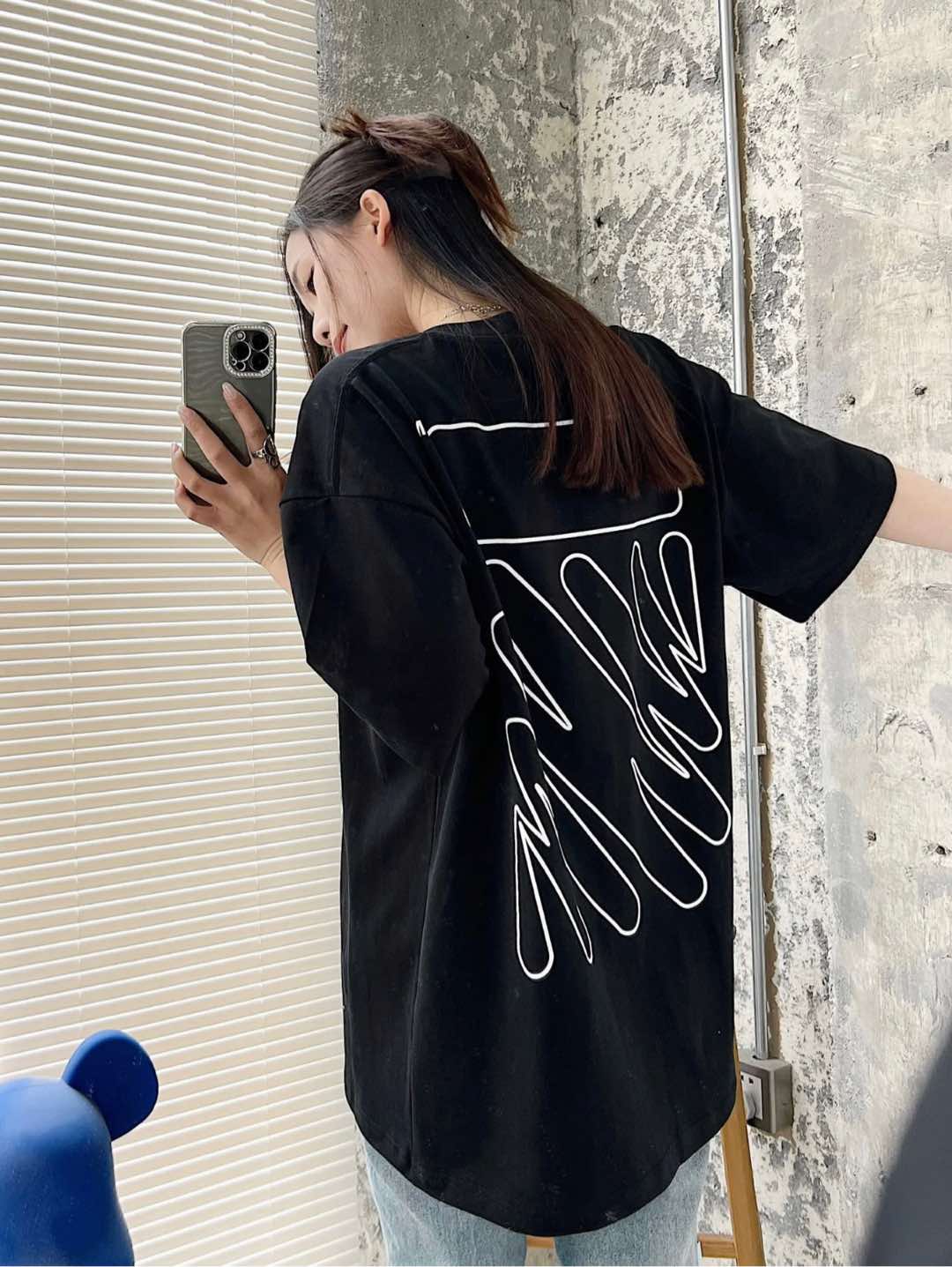LuxluxHouse Best Quality Clothes Off White T-shirt
