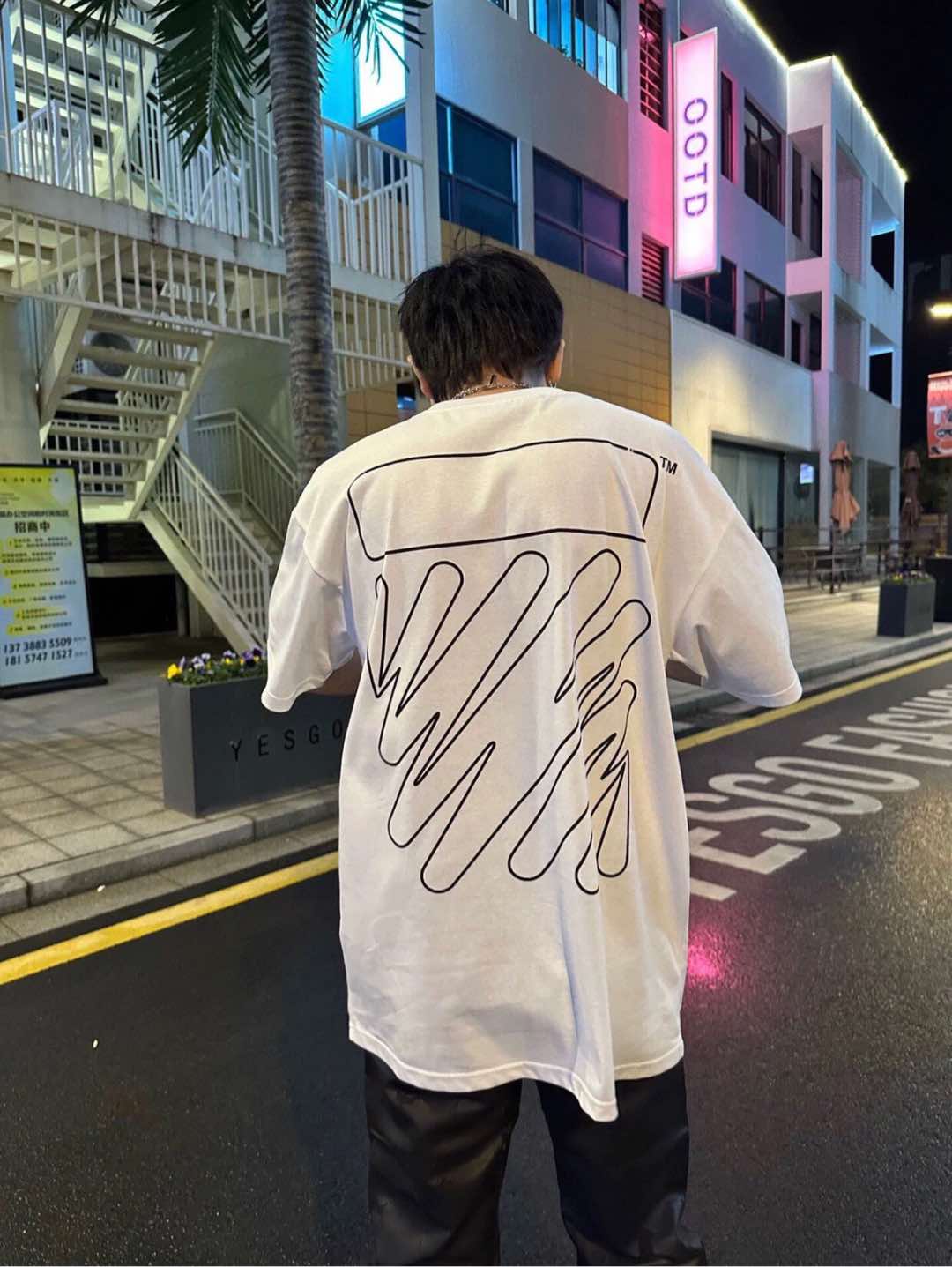 LuxluxHouse Best Quality Clothes Off White T-shirt