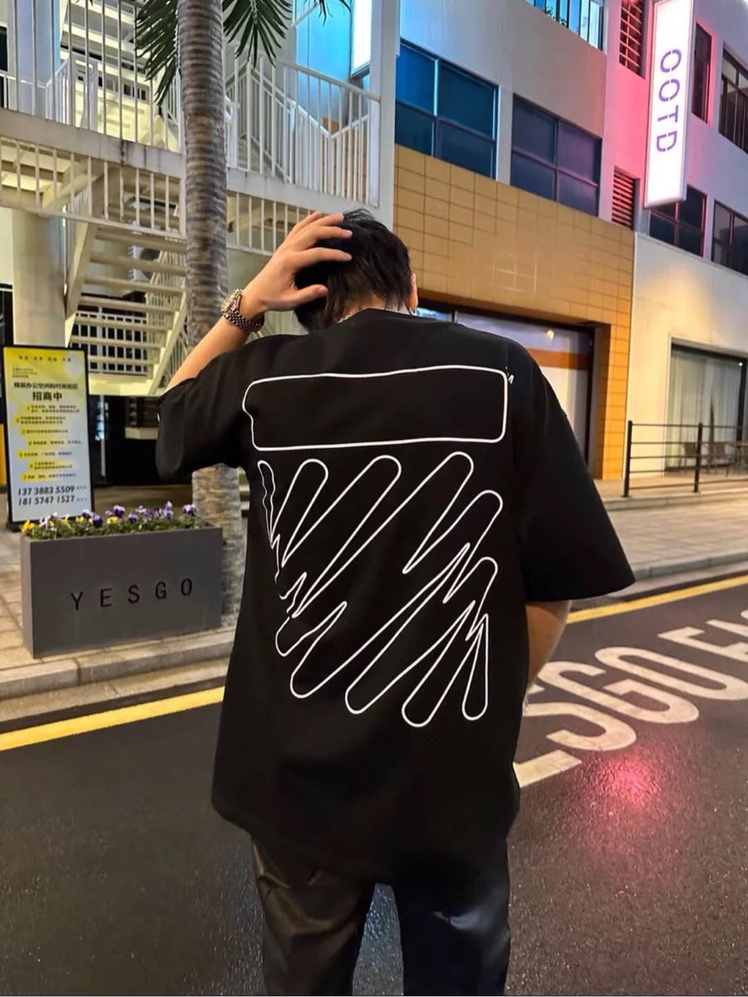 LuxluxHouse Best Quality Clothes Off White T-shirt