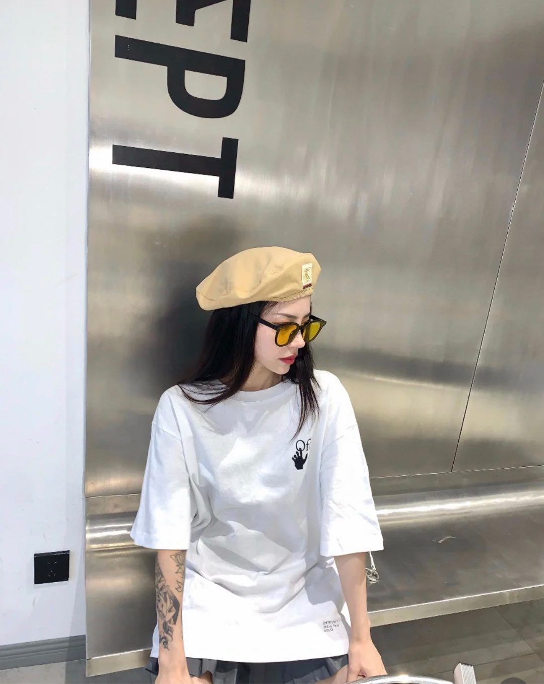 LuxluxHouse Best Quality Clothes Off White T-shirt