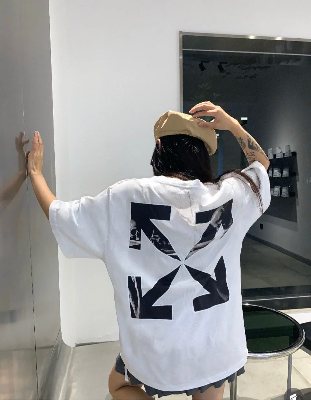 LuxluxHouse Best Quality Clothes Off White T-shirt