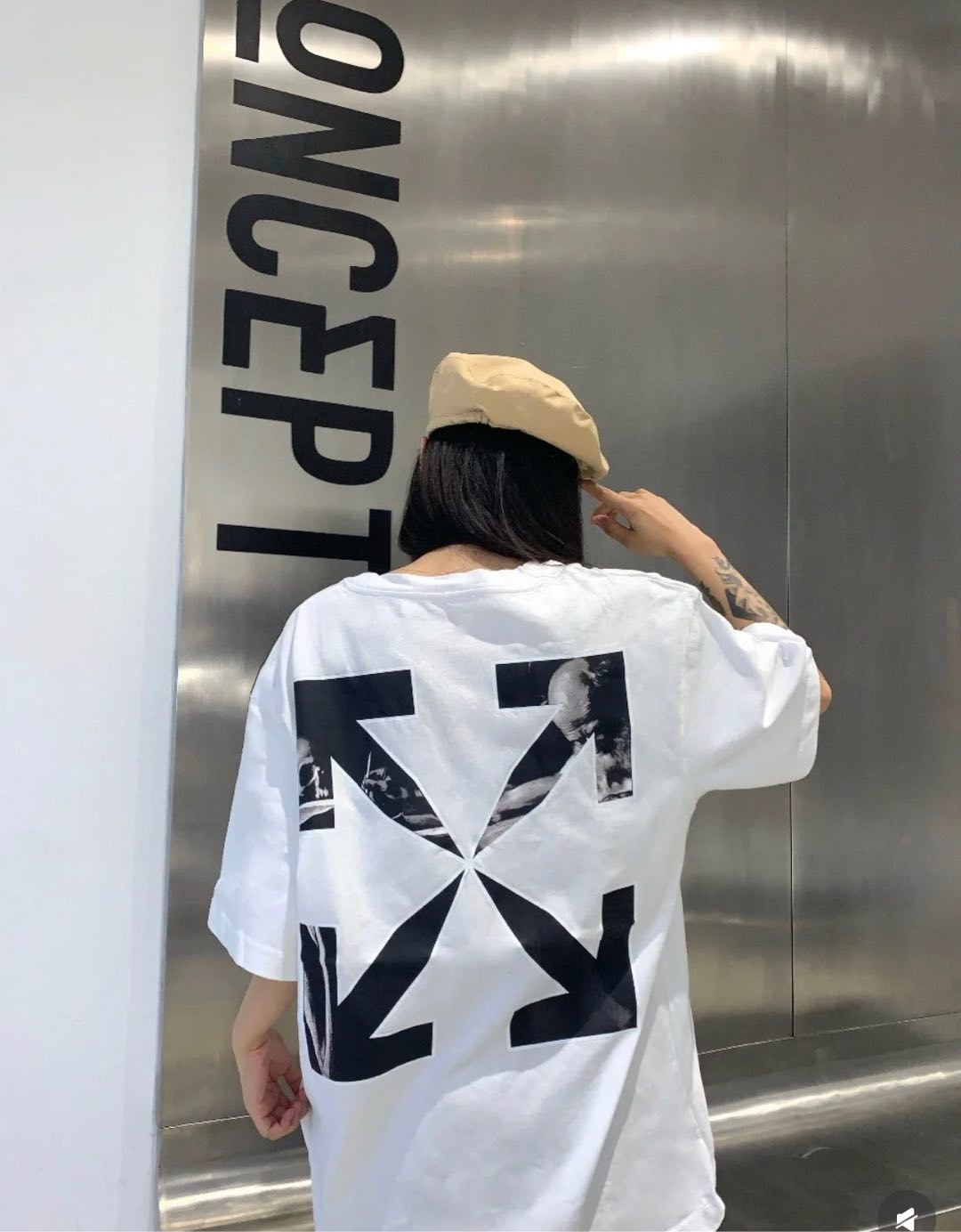 LuxluxHouse Best Quality Clothes Off White T-shirt