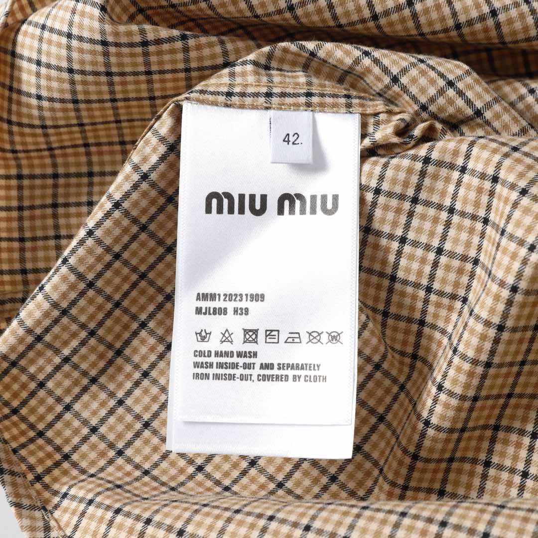 LuxluxHouse Best Quality Clothes Miu Miu Shirts&Polo