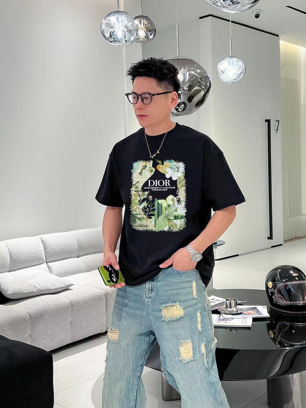 LuxluxHouse Best Quality Clothes T-shirt Dior