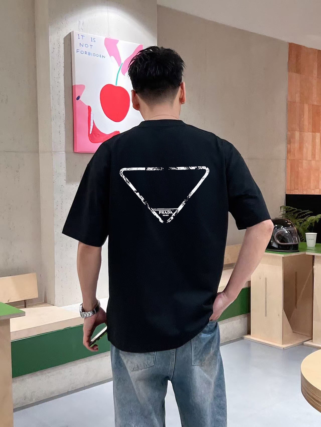 LuxluxHouse Best Quality Clothes T-shirt Prada